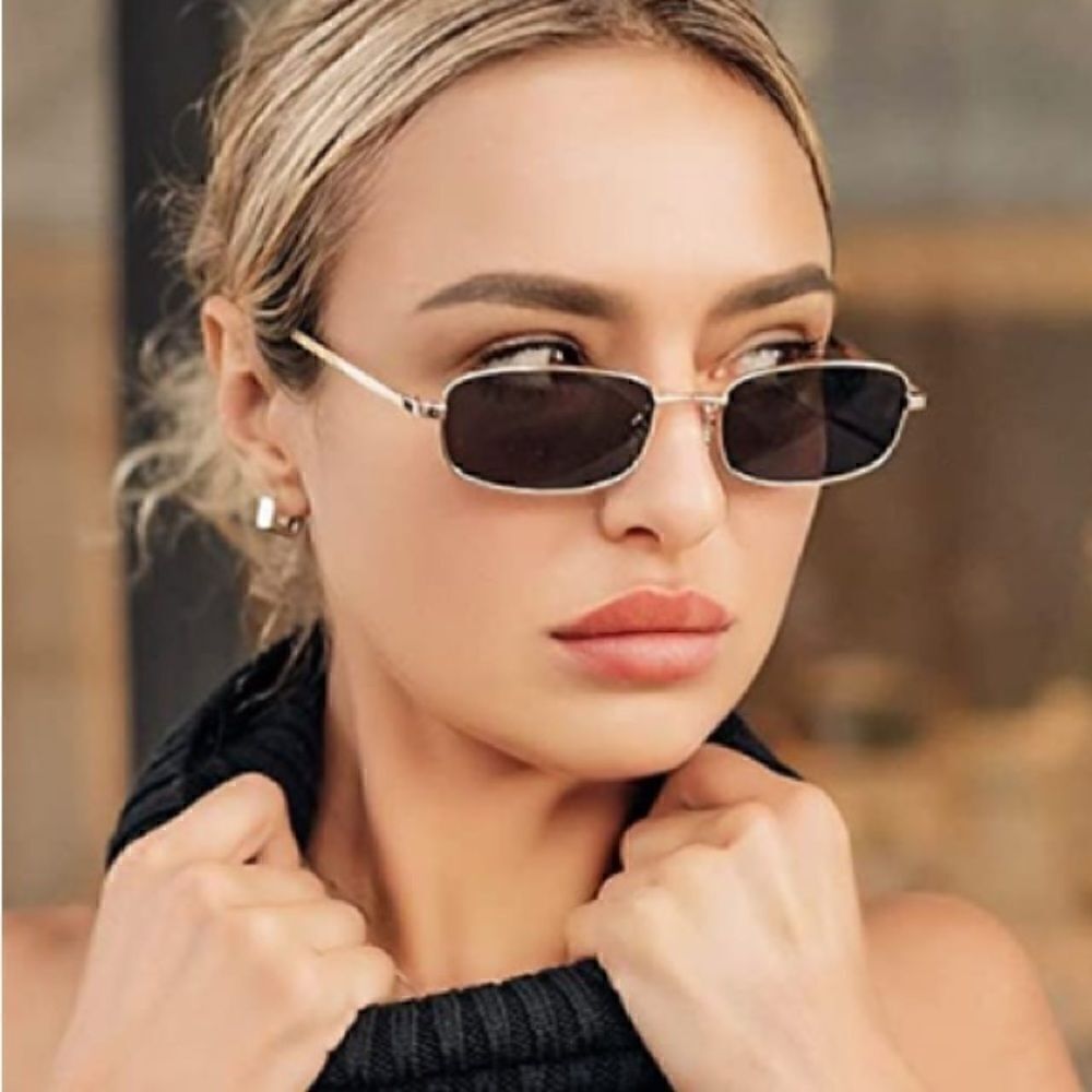 Small Rectangular Hippie sunglasses - Picture 4 of 4